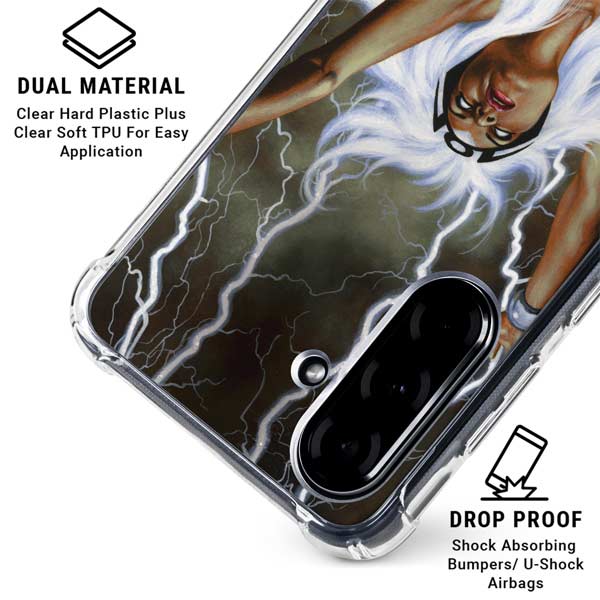 Marvel X-Men Storm by Joe Jusko Galaxy A36 5G Clear Case