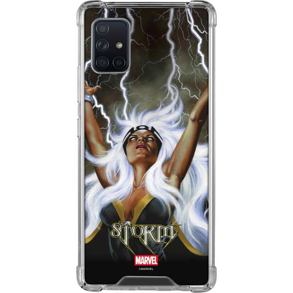Marvel X-Men Storm by Joe Jusko Galaxy A51 5G Clear Case