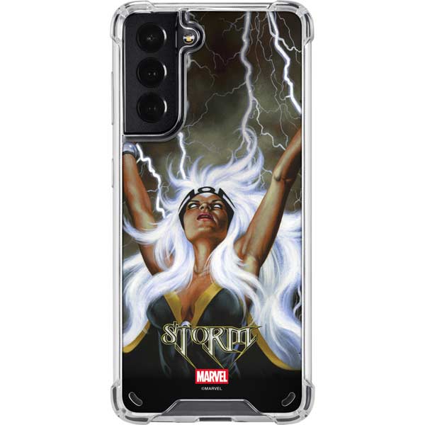 Marvel X-Men Storm by Joe Jusko Galaxy S21 5G Clear Case