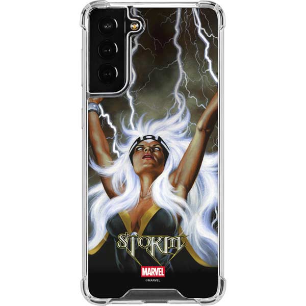 Marvel X-Men Storm by Joe Jusko Galaxy S21 FE Clear Case