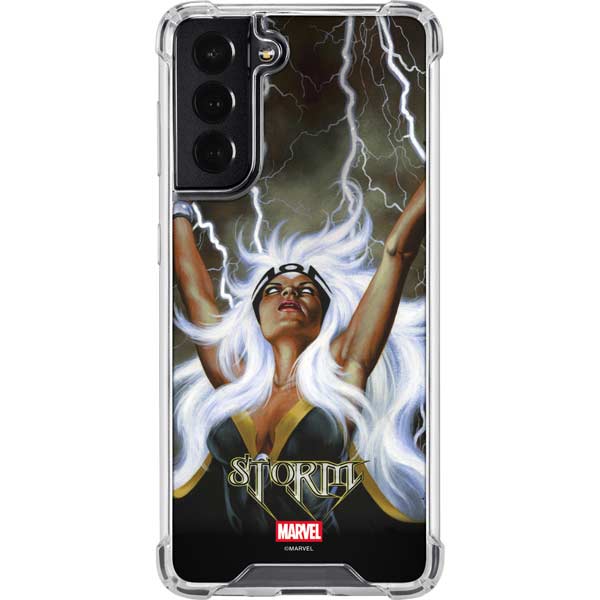 Marvel X-Men Storm by Joe Jusko Galaxy S22 Clear Case