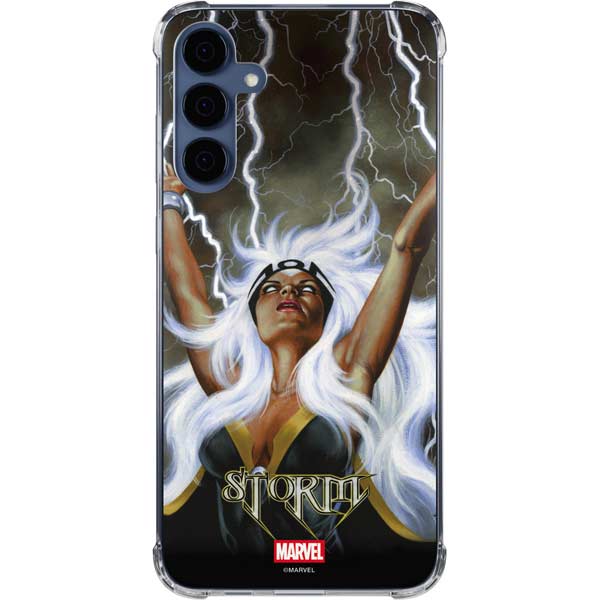 Marvel X-Men Storm by Joe Jusko Galaxy S24 Clear Case