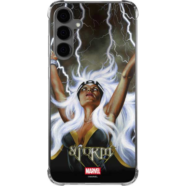 Marvel X-Men Storm by Joe Jusko Galaxy S24 Plus Clear Case