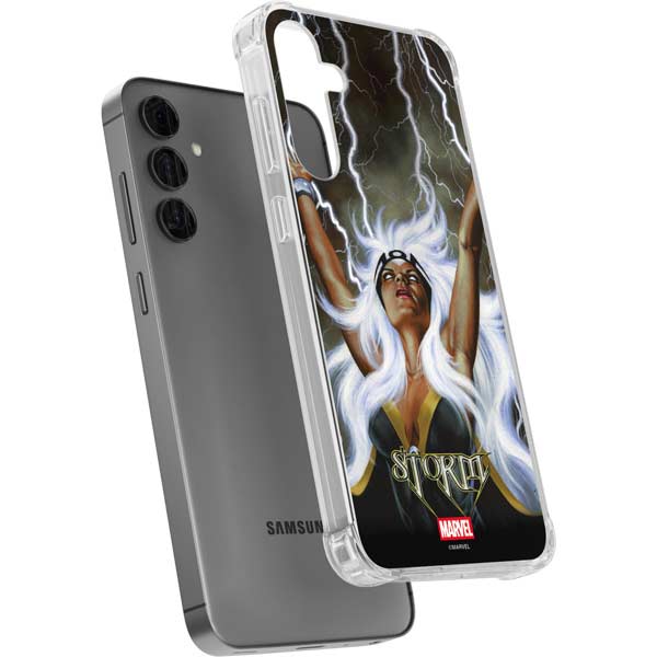 Marvel X-Men Storm by Joe Jusko Galaxy S24 Plus Clear Case