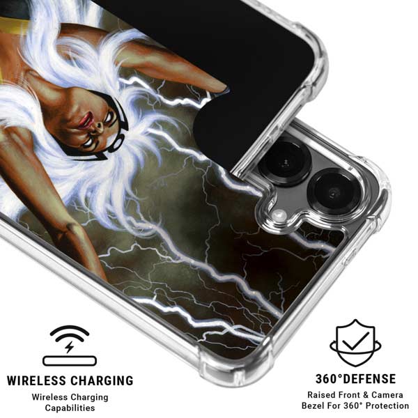 Marvel X-Men Storm by Joe Jusko Galaxy S26 Clear Case