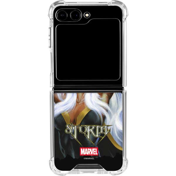 Marvel X-Men Storm by Joe Jusko Galaxy Z Flip5 5G Clear Case