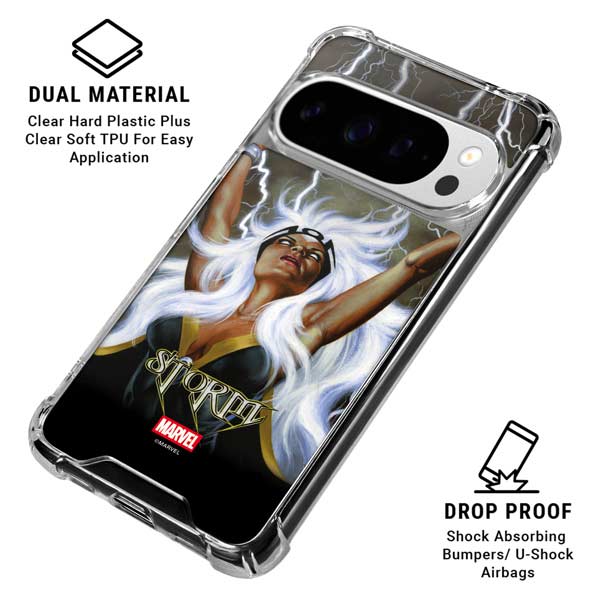 Marvel X-Men Storm by Joe Jusko Google Pixel 10 Pro XL Clear Case