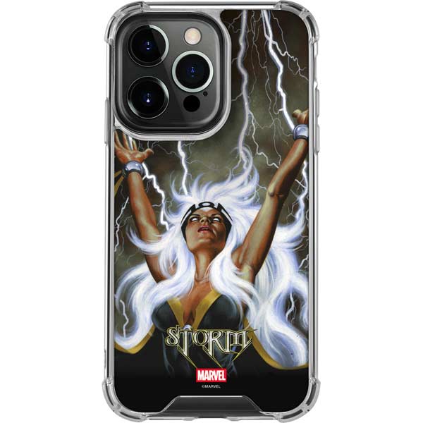 Marvel X-Men Storm by Joe Jusko iPhone 14 Pro Clear Case