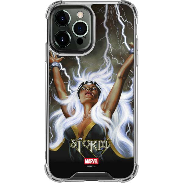 Marvel X-Men Storm by Joe Jusko iPhone 14 Pro Max Clear Case