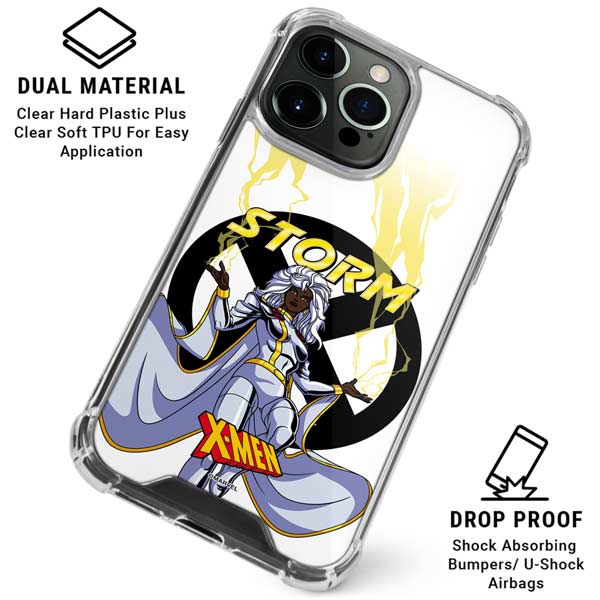 Marvel X-Men Storm iPhone 15 Pro Max Clear Case