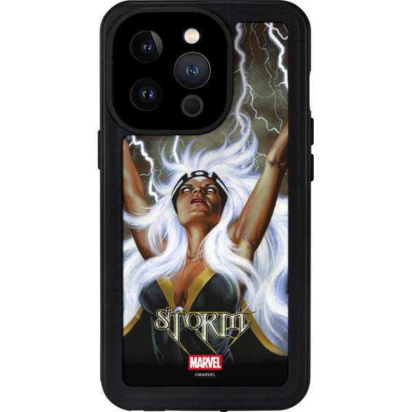 Marvel X-Men Storm by Joe Jusko iPhone 15 Pro Waterproof Case