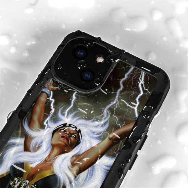 Marvel X-Men Storm by Joe Jusko iPhone 15 Waterproof Case