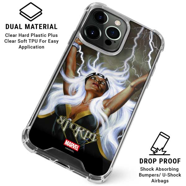 Marvel X-Men Storm by Joe Jusko iPhone 16 Pro Max Clear Case