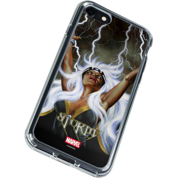 Marvel X-Men Storm by Joe Jusko iPhone SE (2nd & 3rd Gen) Clear Case