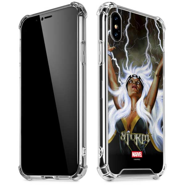 Marvel X-Men Storm by Joe Jusko iPhone X/XS Clear Case