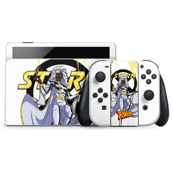 Marvel X-Men Storm Nintendo Switch OLED (2021) Skin