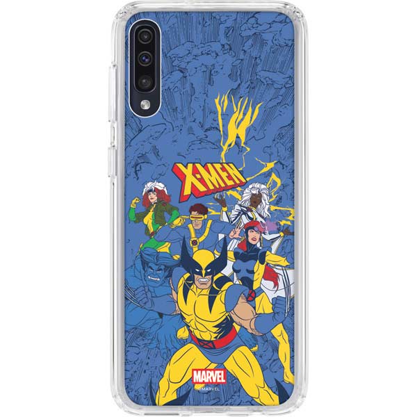Marvel X-Men Team Galaxy A50 Clear Case