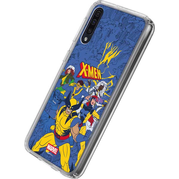 Marvel X-Men Team Galaxy A50 Clear Case