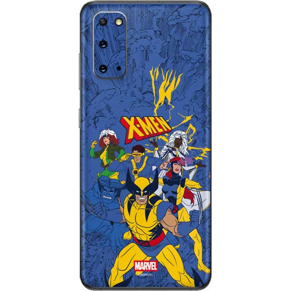 Marvel X-Men Team Galaxy S20 Skin