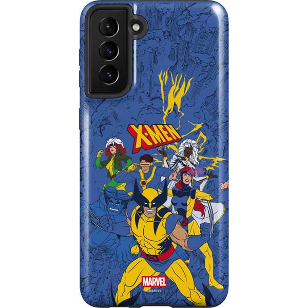 Marvel X-Men Team Galaxy S21 FE Pro Case