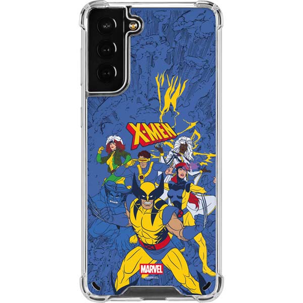 Marvel X-Men Team Galaxy S21 Plus 5G Clear Case