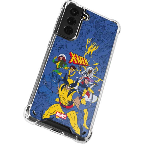 Marvel X-Men Team Galaxy S21 Plus 5G Clear Case
