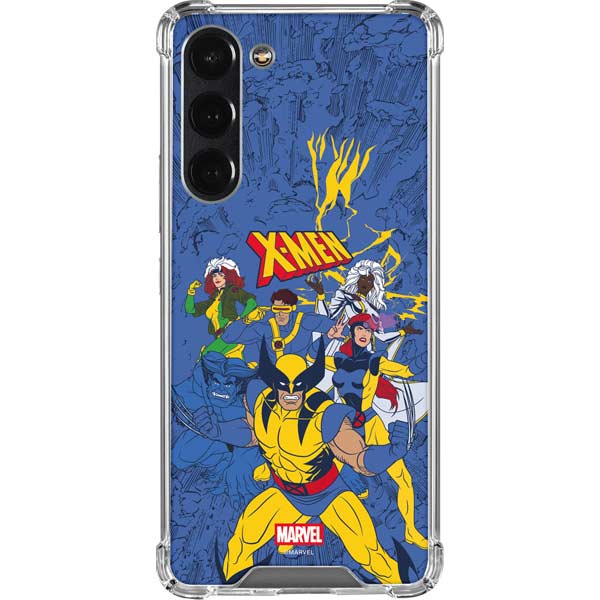 Marvel X-Men Team Galaxy S23 Plus Clear Case