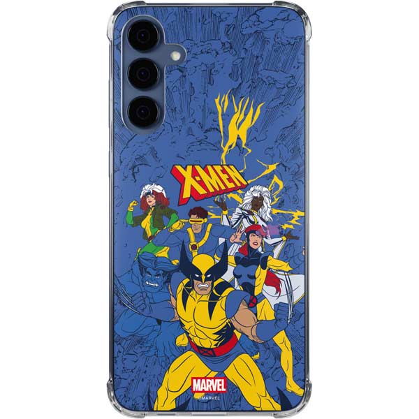 Marvel X-Men Team Galaxy S24 Clear Case