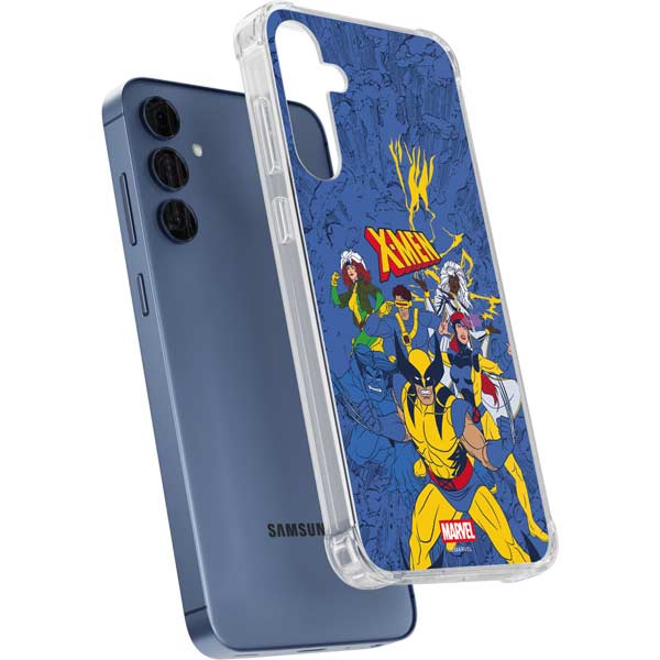Marvel X-Men Team Galaxy S24 Clear Case