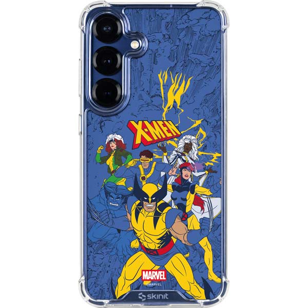 Marvel X-Men Team Galaxy S25 Clear Case