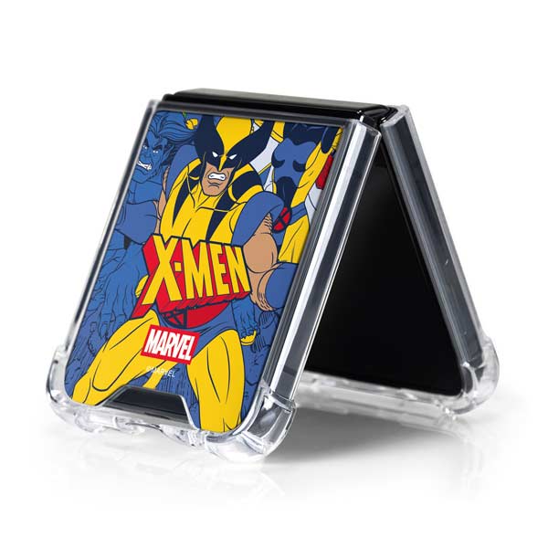 Marvel X-Men Team Galaxy Z Flip5 5G Clear Case