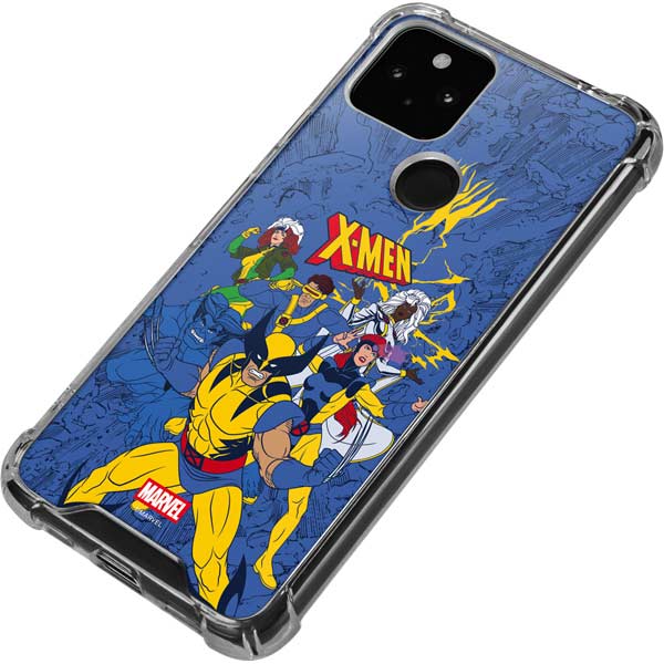 Marvel X-Men Team Google Pixel 4a 5G Clear Case