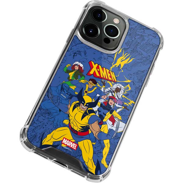 Marvel X-Men Team iPhone 14 Pro Max Clear Case
