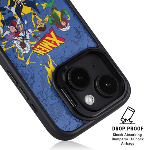 Marvel X-Men Team iPhone 15 Kickstand Case