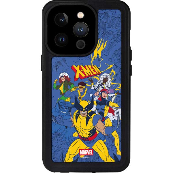 Marvel X-Men Team iPhone 15 Pro Waterproof Case
