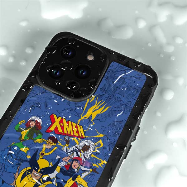 Marvel X-Men Team iPhone 15 Pro Waterproof Case