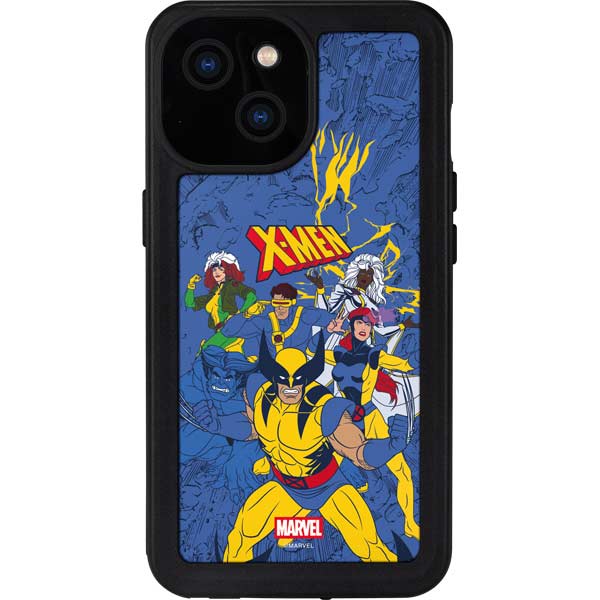 Marvel X-Men Team iPhone 15 Waterproof Case