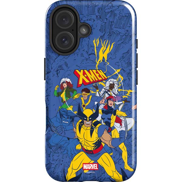 Marvel X-Men Team iPhone 16 Plus Magsafe Impact Case