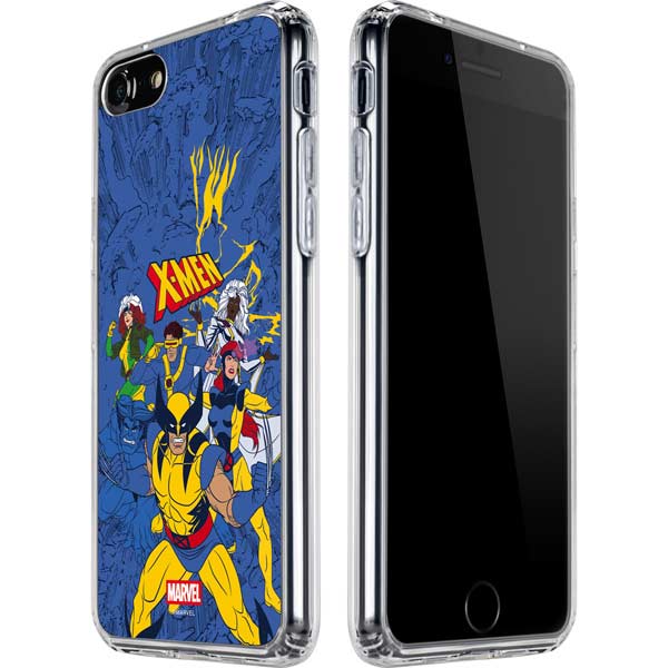 Marvel X-Men Team iPhone SE (2nd & 3rd Gen) Clear Case