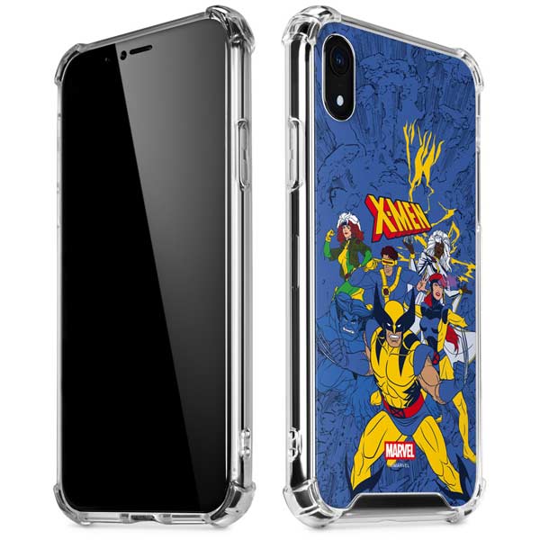 Marvel X-Men Team iPhone XR Clear Case