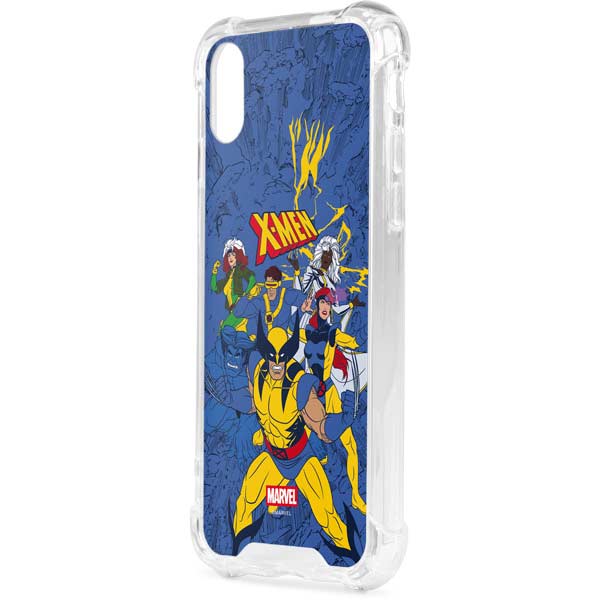 Marvel X-Men Team iPhone XS Clear Case