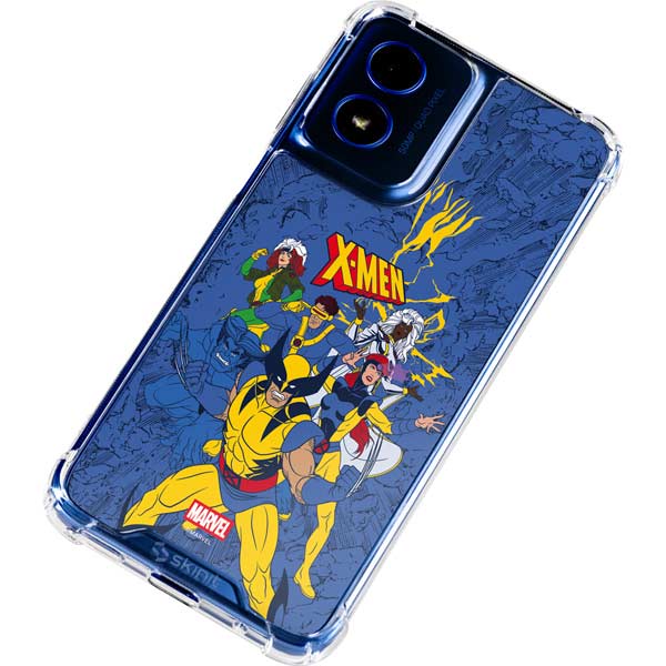 Marvel X-Men Team Moto G Play 4G (2024) Clear Case