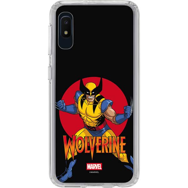 Marvel X-Men Wolverine Galaxy A10e Clear Case