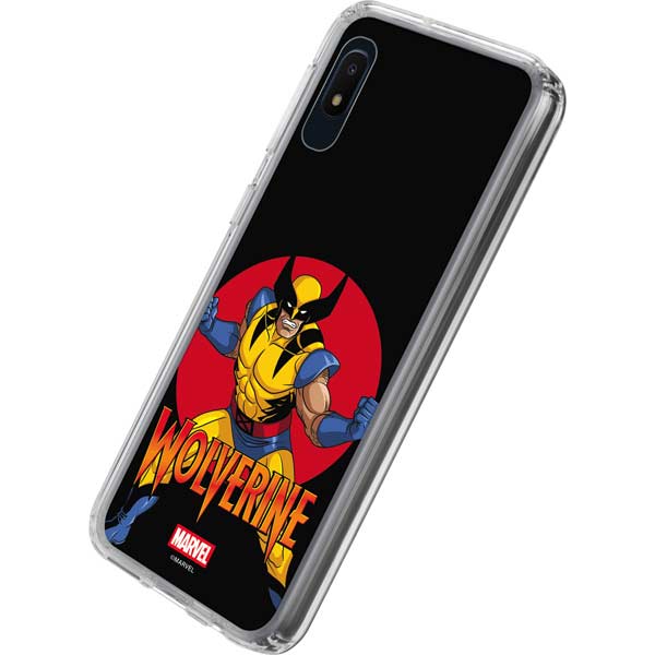 Marvel X-Men Wolverine Galaxy A10e Clear Case