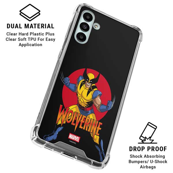 Marvel X-Men Wolverine Galaxy A13 5G Clear Case