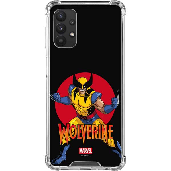 Marvel X-Men Wolverine Galaxy A32 5G Clear Case