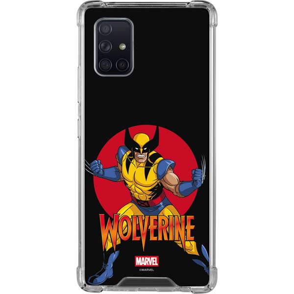 Marvel X-Men Wolverine Galaxy A71 5G Clear Case