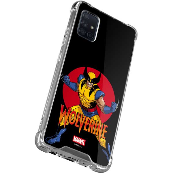 Marvel X-Men Wolverine Galaxy A71 5G Clear Case