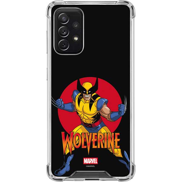 Marvel X-Men Wolverine Galaxy A72 5G Clear Case