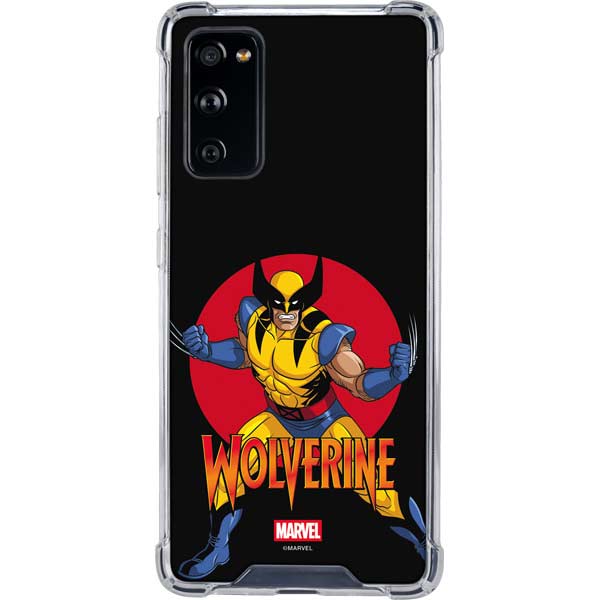 Marvel X-Men Wolverine Galaxy S20 FE Clear Case